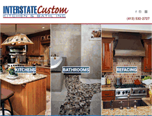 Tablet Screenshot of interstatekitchens.com